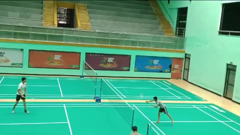 Badminton playing in gwalior