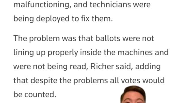 Voting machine problems in battleground Arizona seized onbyTrump election deniers