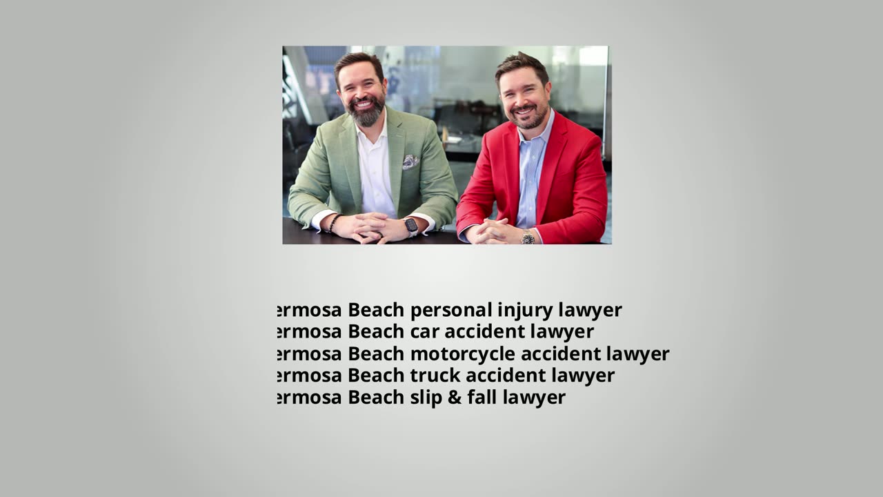 Hermosa Beach personal injury lawyer