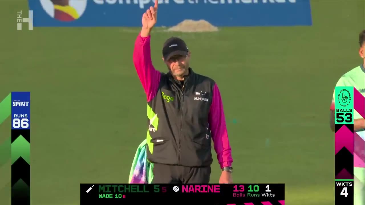 Sunil Narine Shines In Lord's Nail-Biter | London Spirit v Oval Invincibles | The Hundred 2023