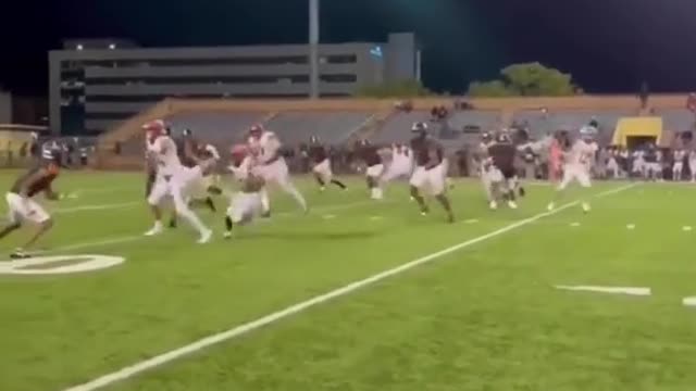 Bro did not see that hit coming