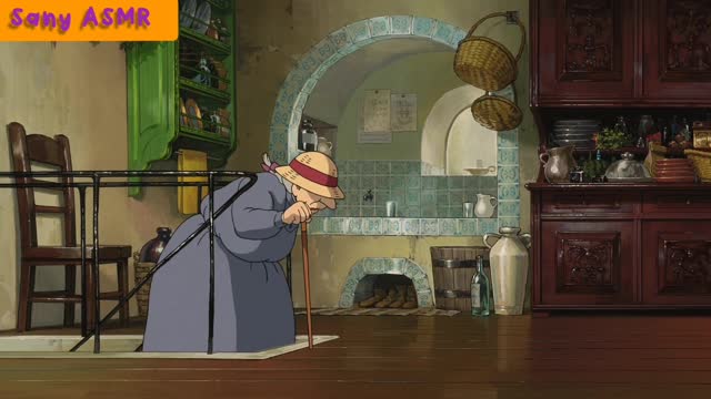 ASMR in anime part -16 Howl's moving castle