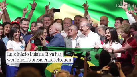 'We need Lula': Brazilians celebrate leftist leader's narrow victory