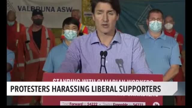 Never Forget Justin Trudeau calling Canadians names