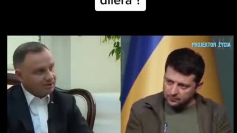 "Maja tego samego dilera?" – Duda x Zelensky