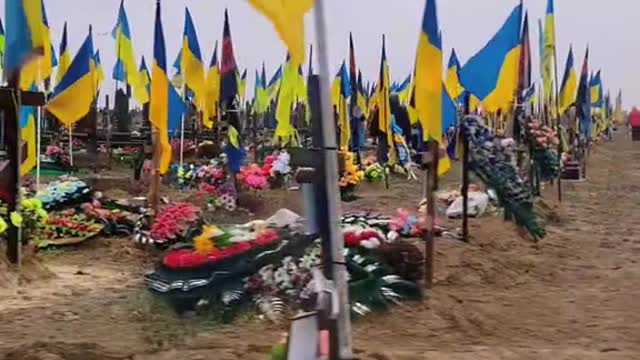 Kharkov Military burial , Ukraine