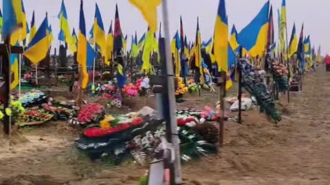 Kharkov Military burial , Ukraine