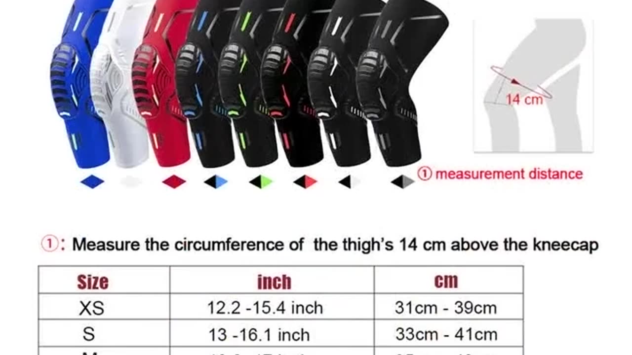 Knee Brace Compression Knee Support Shockproof Knee Pads Knee Sleeve
