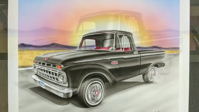 1965 Ford F100 airbrush slideshow