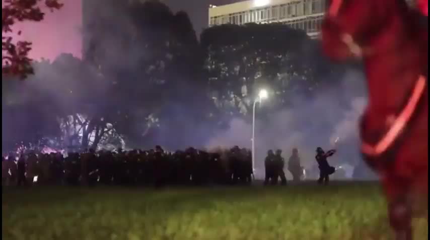 Massive evacuation continues in Brazil