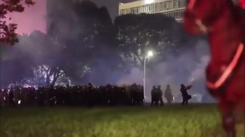 Massive evacuation continues in Brazil