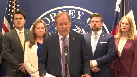 Listen to Attorney General Paxton's full remarks from today's press conference: