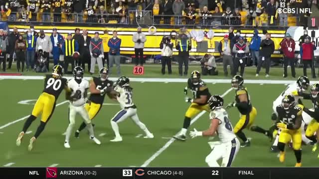 Ravens vs. Steelers CRAZY FINISH NFL Week 13