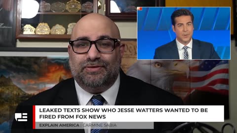 Leaked Texts Show Who Jesse Watters Wanted FIRED From Fox News.