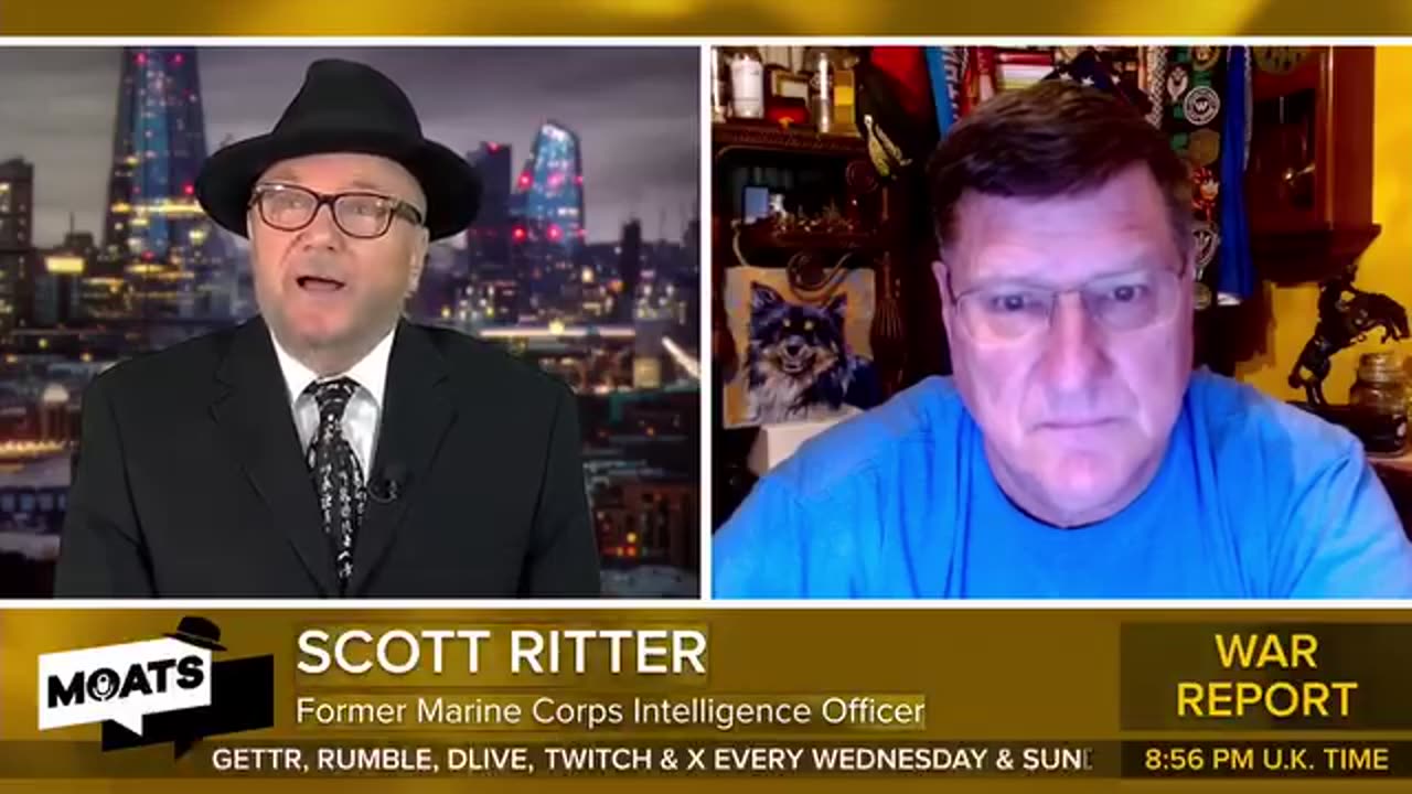 George Galloway Scott Ritter discuss long range missiles!_