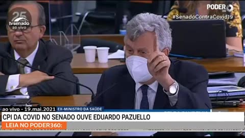 Momento em que as ratazanas da CPI foram informadas do que não queriam