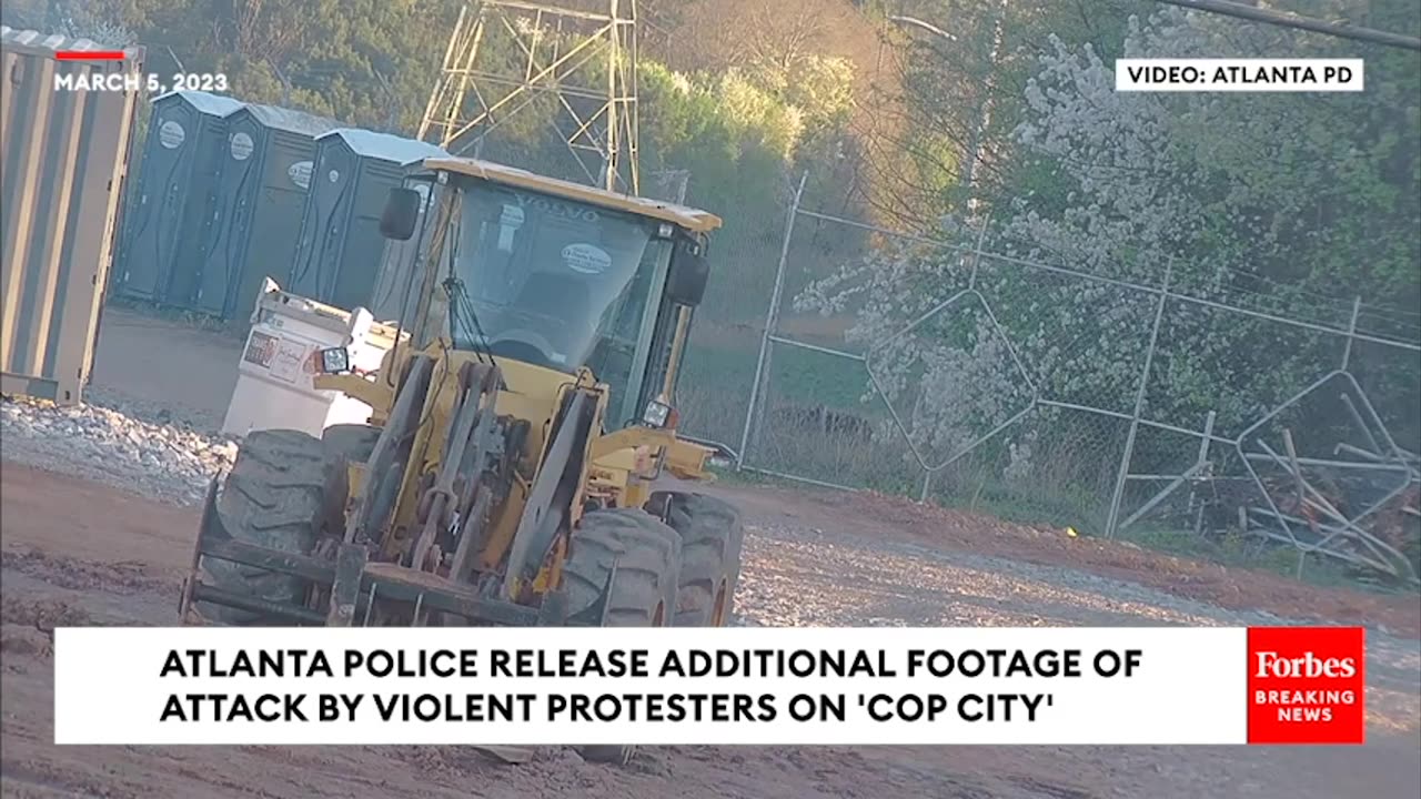 JUST IN- Atlanta Police Release More Shocking Footage Of Attack On 'Cop City'