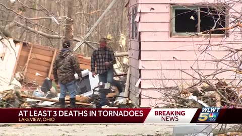 Breaking E-3 Tornado Hits Logan County Ohio.