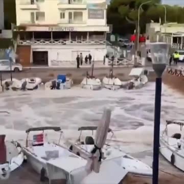 Flooding in Mallorca Due to Heavy Rains‼️