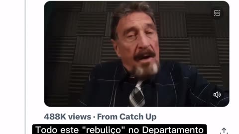 💥📢John McAffe explica a verdadeira razão da repressão contra o TikTok📢💥