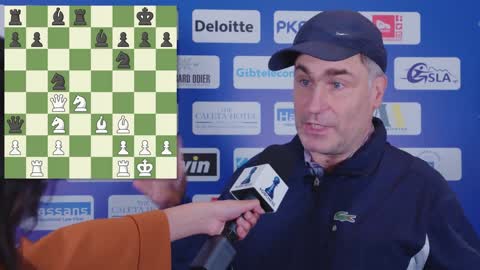 Round 9 Gibraltar Chess post-game interview with Vassily Ivanchuk