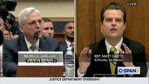Gaetz: AG GARLAND REFUSES TO ANSWER: