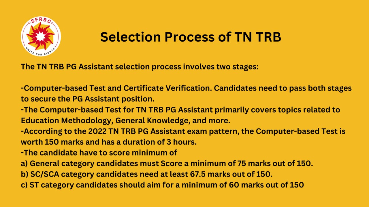 Tamil Nadu Teachers Recruitment Board (TN TRB)