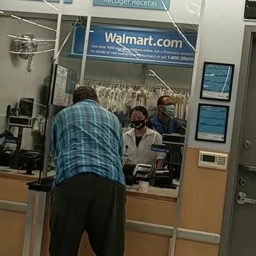 Walmart refused payment in American coins.