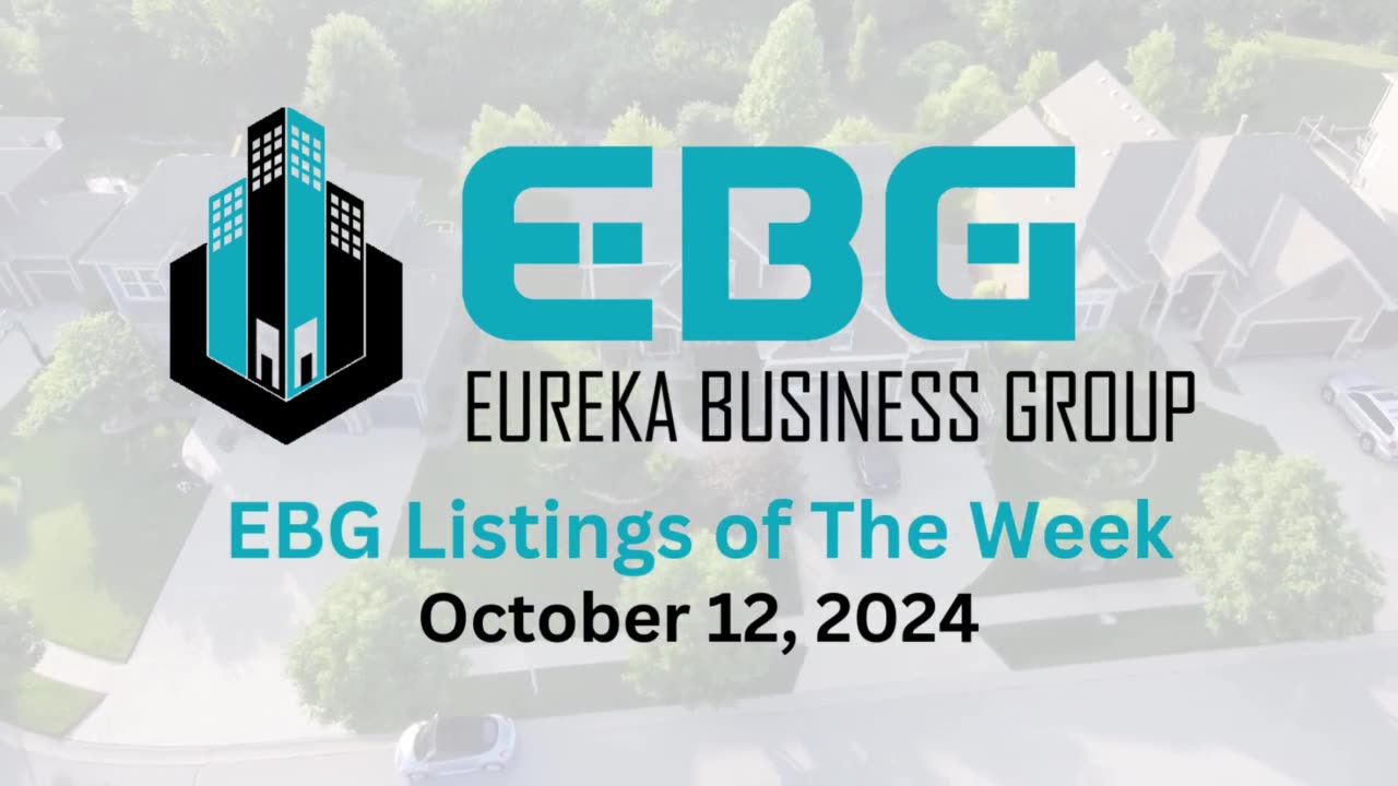 EBG Listings of The Week: October 12, 2024