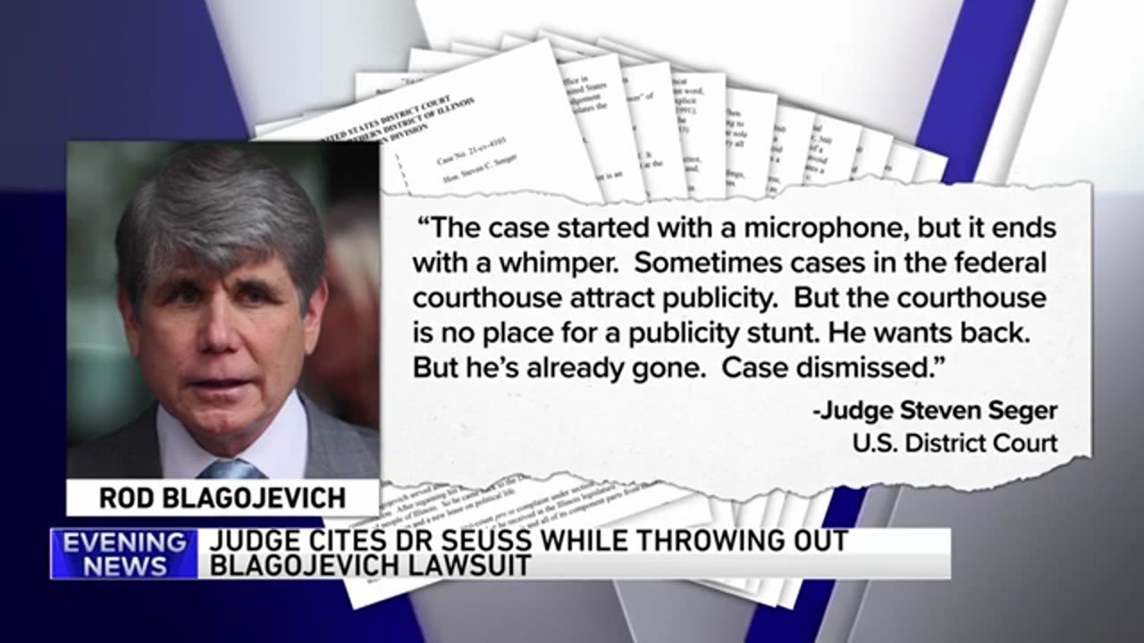 Judge blasts Blagojevich in brutal takedown