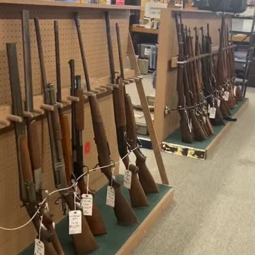 Visiting the gun shop...