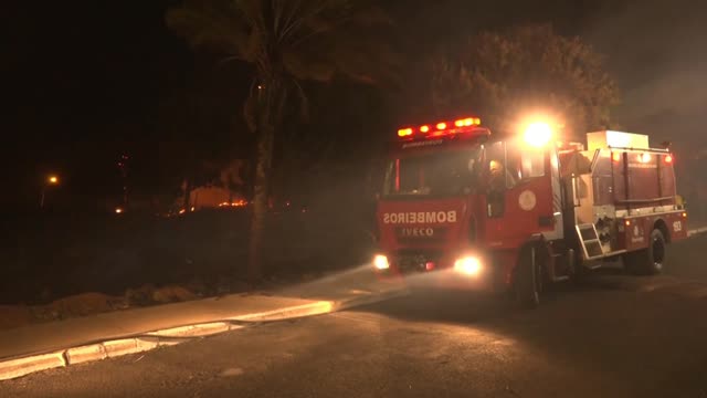 Firefighter was called to put out a fire see