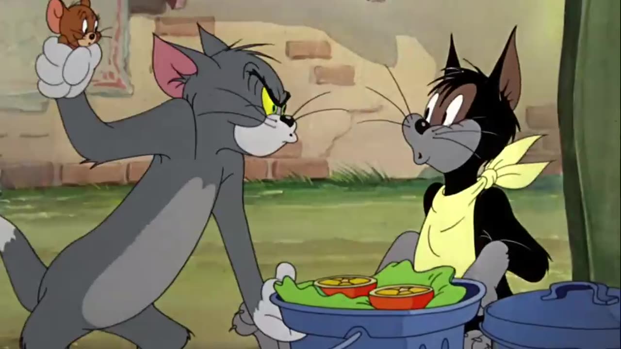 Tom and jerry. Funny time.