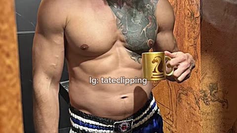 Andrew Tate’s cigar smoke MUGSHOT