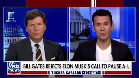 Tucker Carlson: Bill Gates Calls for NO PAUSE to AI