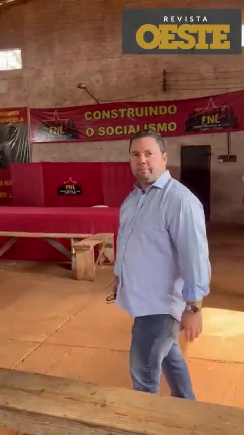 Deputado: “centro de reuniões” de uma das invasões da Frente Nacional de Luta (FNL), movimento sem terra.