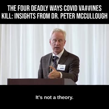 4 Deadly Ways Vaccines Kill - Dr Peter McCullough