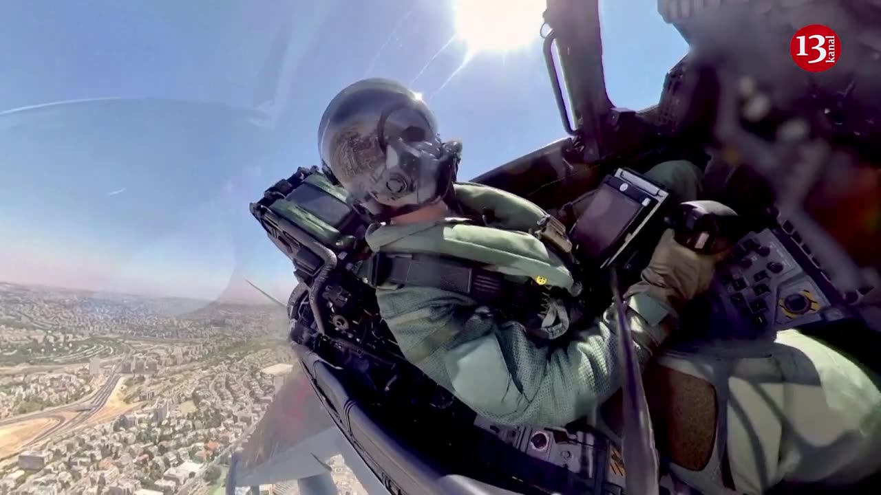 German air force take to the sky, mark Israel's 75th Independence Day