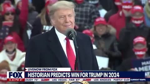 Trumpc2024: Historian predicts Donald Trump returns to white house / Live NOW