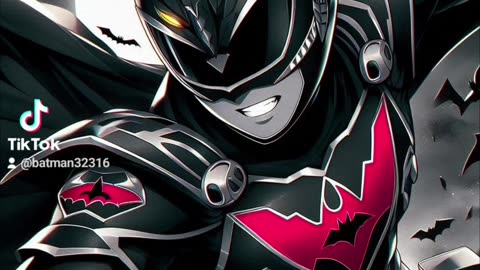 Batman Power Ranger ai art