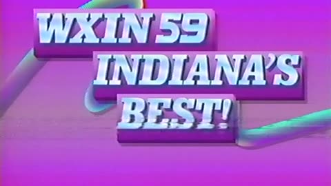 1986 - WXIN Indianapolis 'Knight Rider' Promo, Reb Porter Voiceover