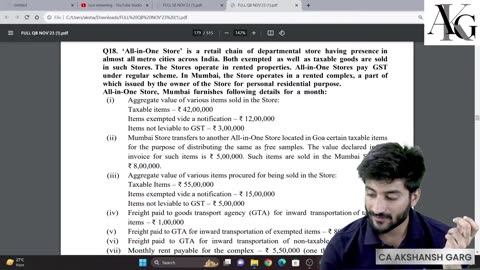 CA Final-IDT Question Marathon-Akanksh Garg