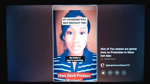 ALOT OF YOU WOMEN ARE GONNA HAVE NO PROTECTION IN THESE LAST DAYS- GMSPRISONERSOFHOPE 2