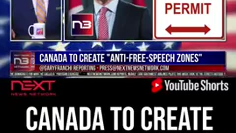 CANADA TO CREATE "ANTI-FREE-SPEECH ZONES" #SHORTS