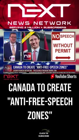 CANADA TO CREATE "ANTI-FREE-SPEECH ZONES" #SHORTS