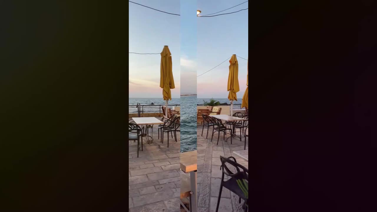 old and charming Akko in the evening