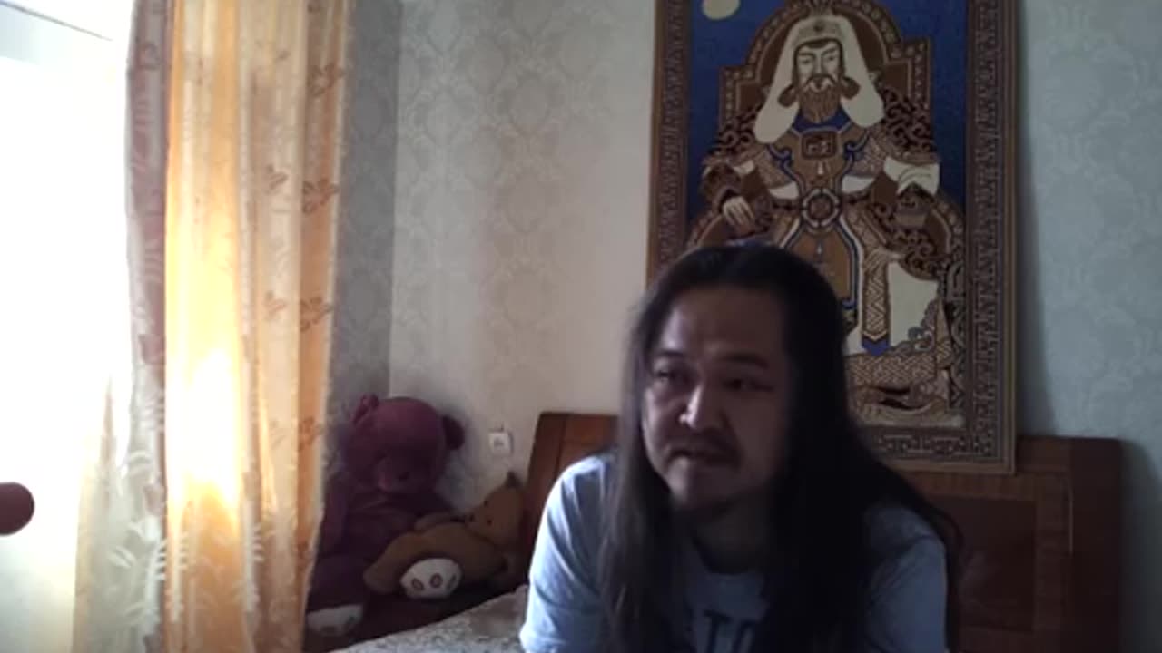 a speaker of native "hunn/mogolian-"on dhenghis KhaNn translated proper