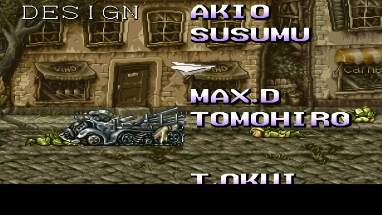 Metal Slug Mission Credits #gamer #retrogaming #arcadegame #metalslug