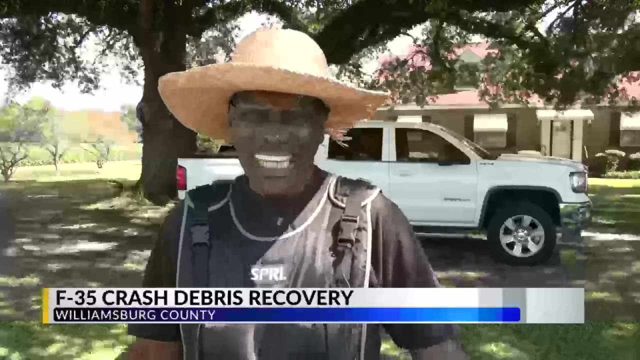 F-35 gone missing. Crash? Witness interview