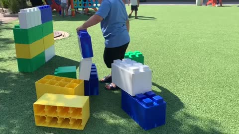 Adorable kid Day out in a park